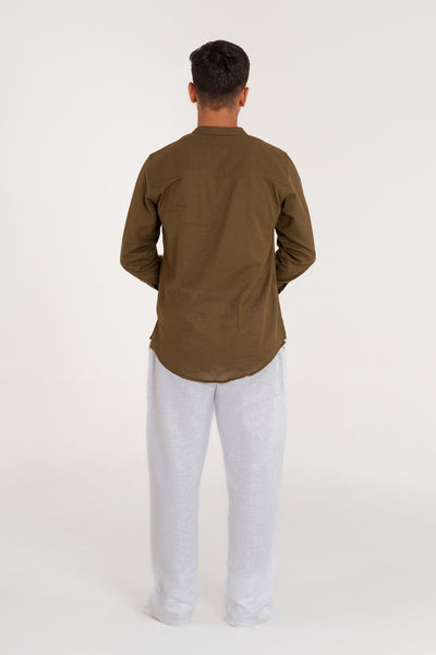 HUWANT LINEN SHORT KURTA