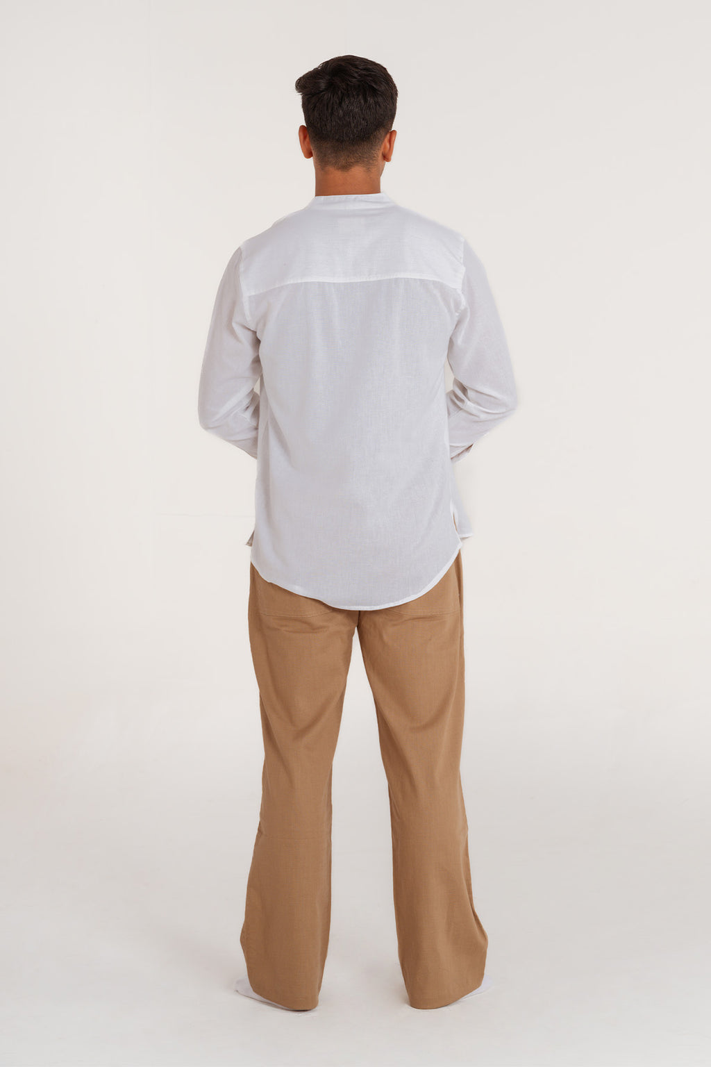 HUWANT LINEN SHORT KURTA