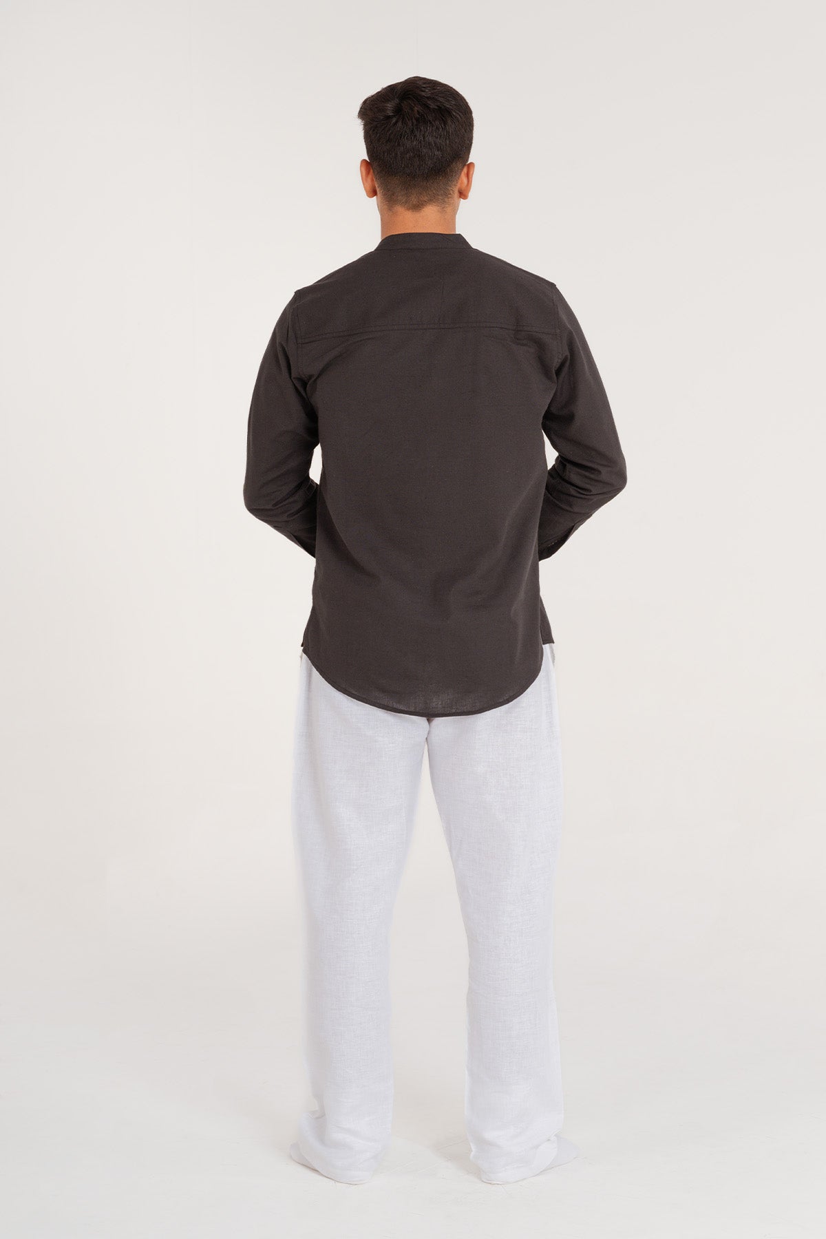 HUWANT LINEN SHORT KURTA