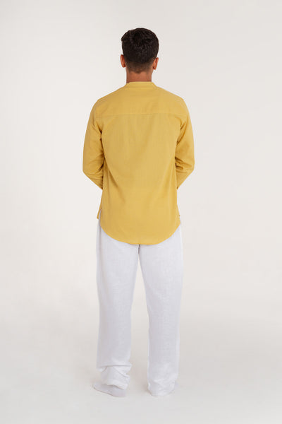 HUWANT LINEN SHORT KURTA