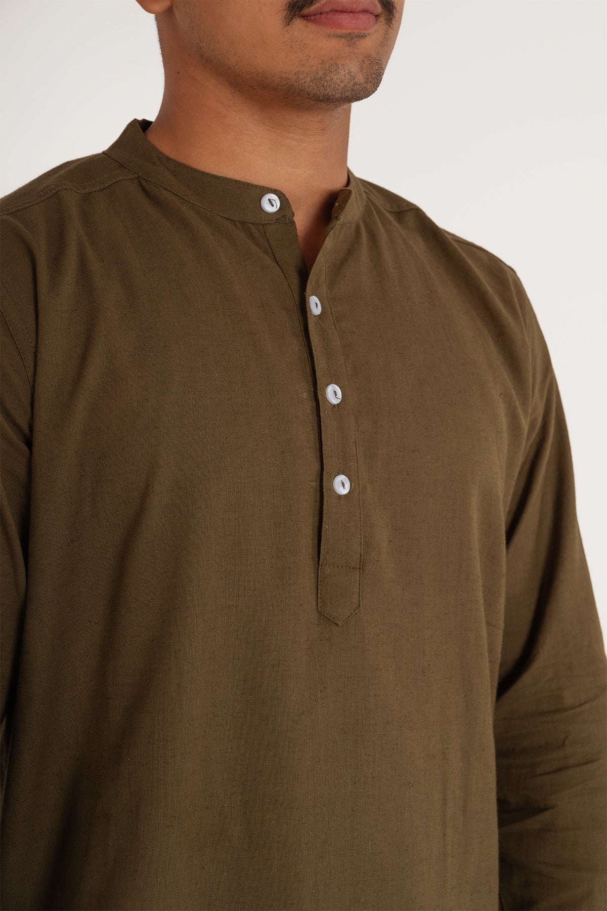 HUWANT LINEN SHORT KURTA