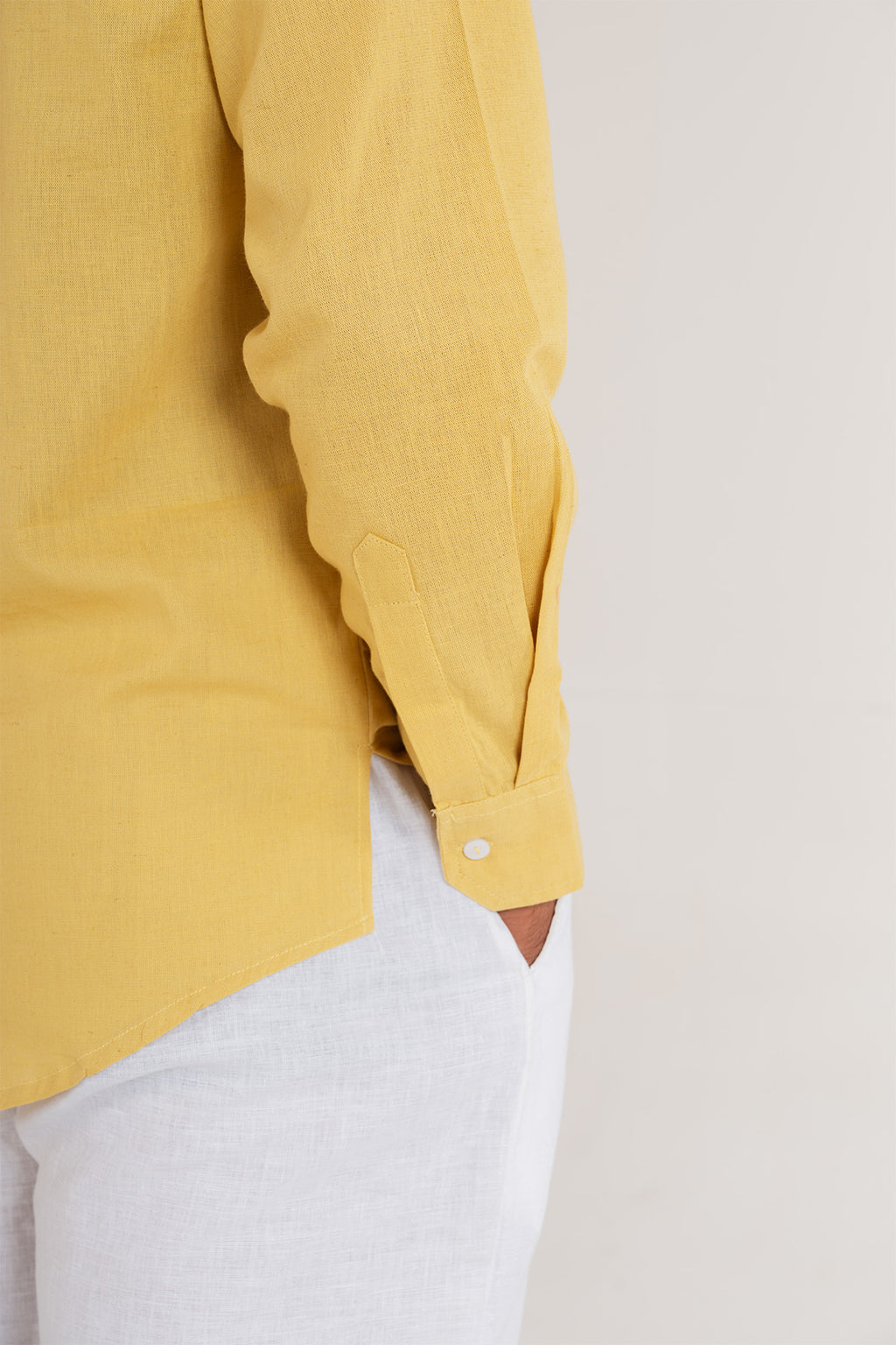 HUWANT LINEN SHORT KURTA