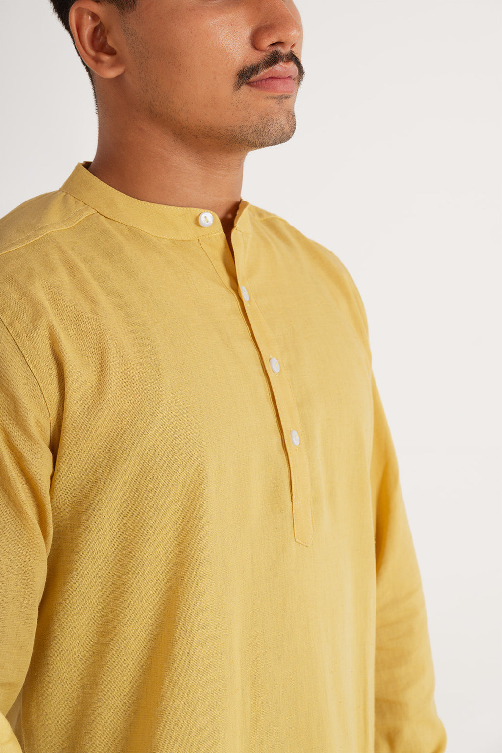 HUWANT LINEN SHORT KURTA