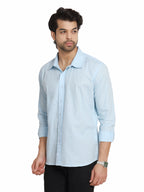 Casual Navy Blue Shirt