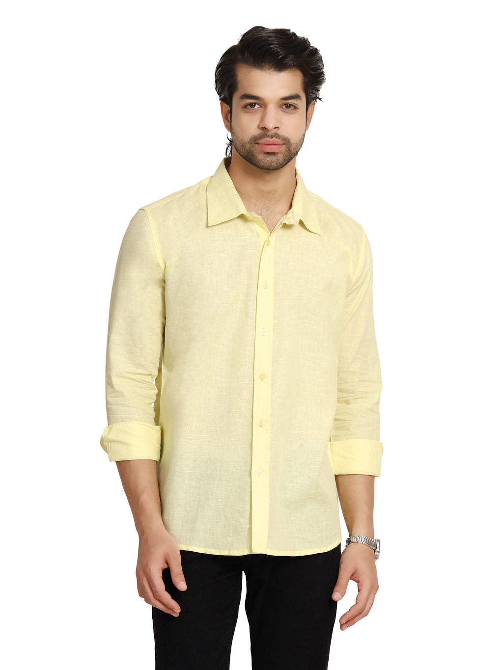 Casual Yellow Shirt