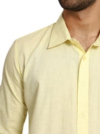 Casual Yellow Shirt