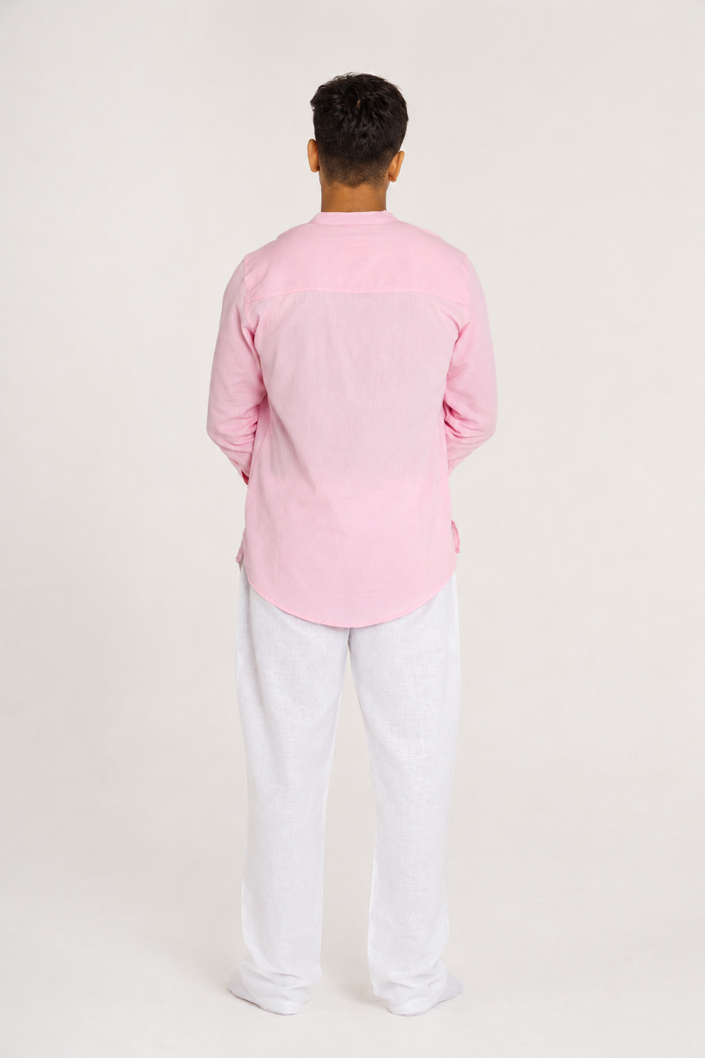 HUWANT LINEN SHORT KURTA