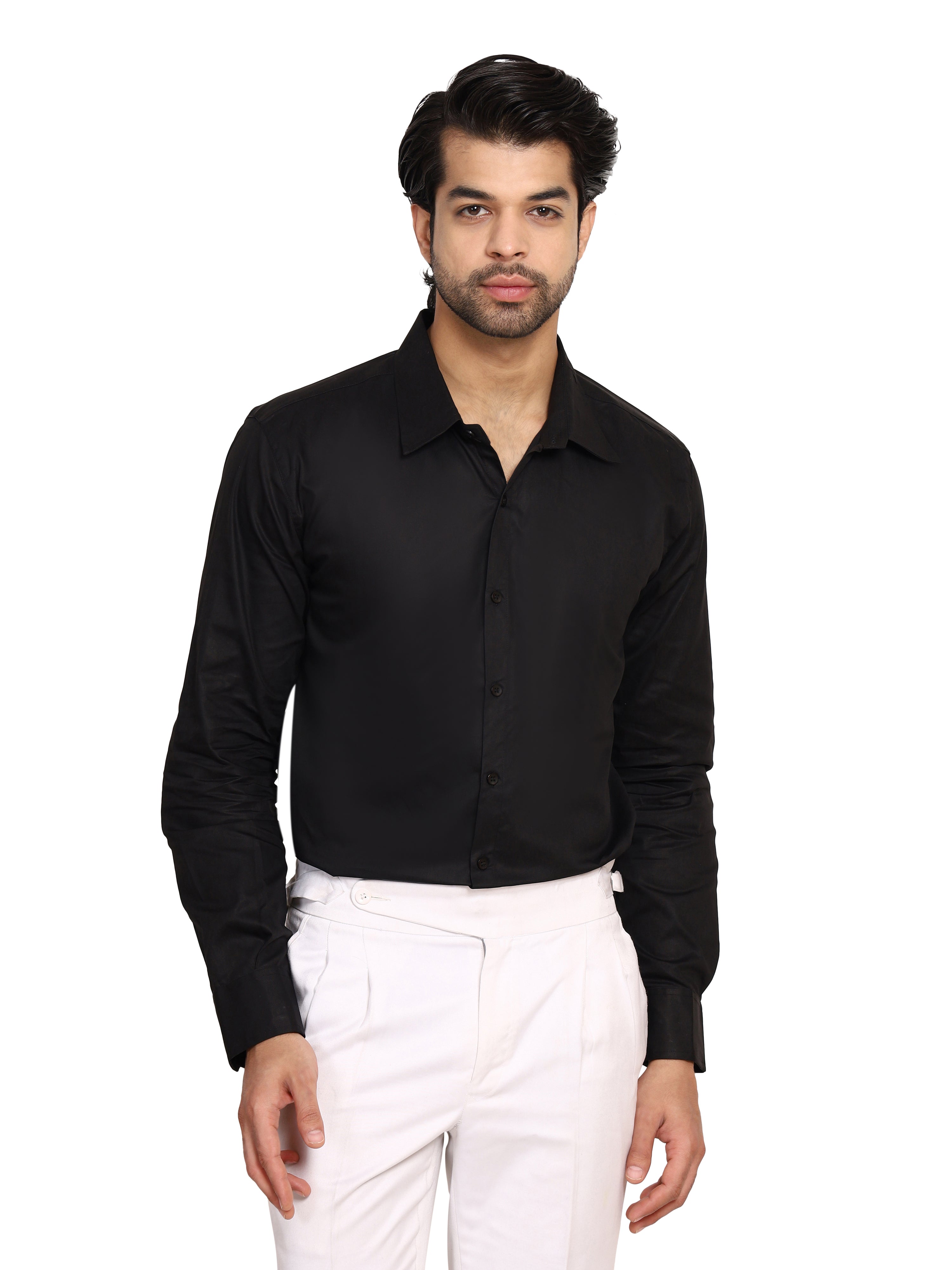 Formal Black Shirt