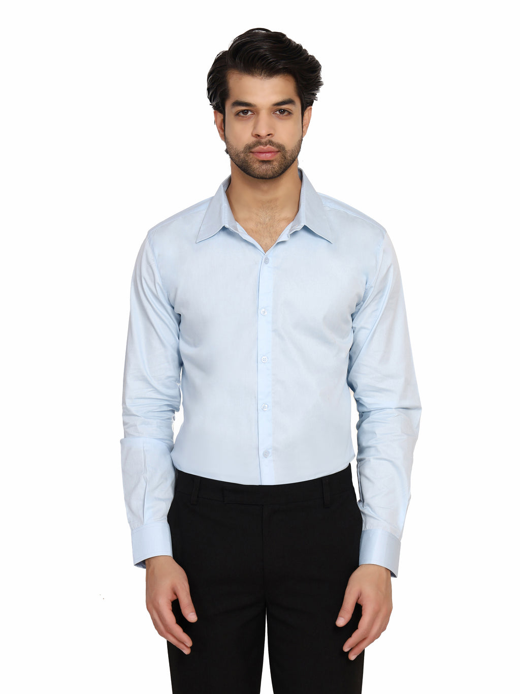 Formal Navy Blue Shirt