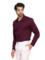 Formal Red Wine Shirt
