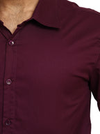 Formal Red Wine Shirt