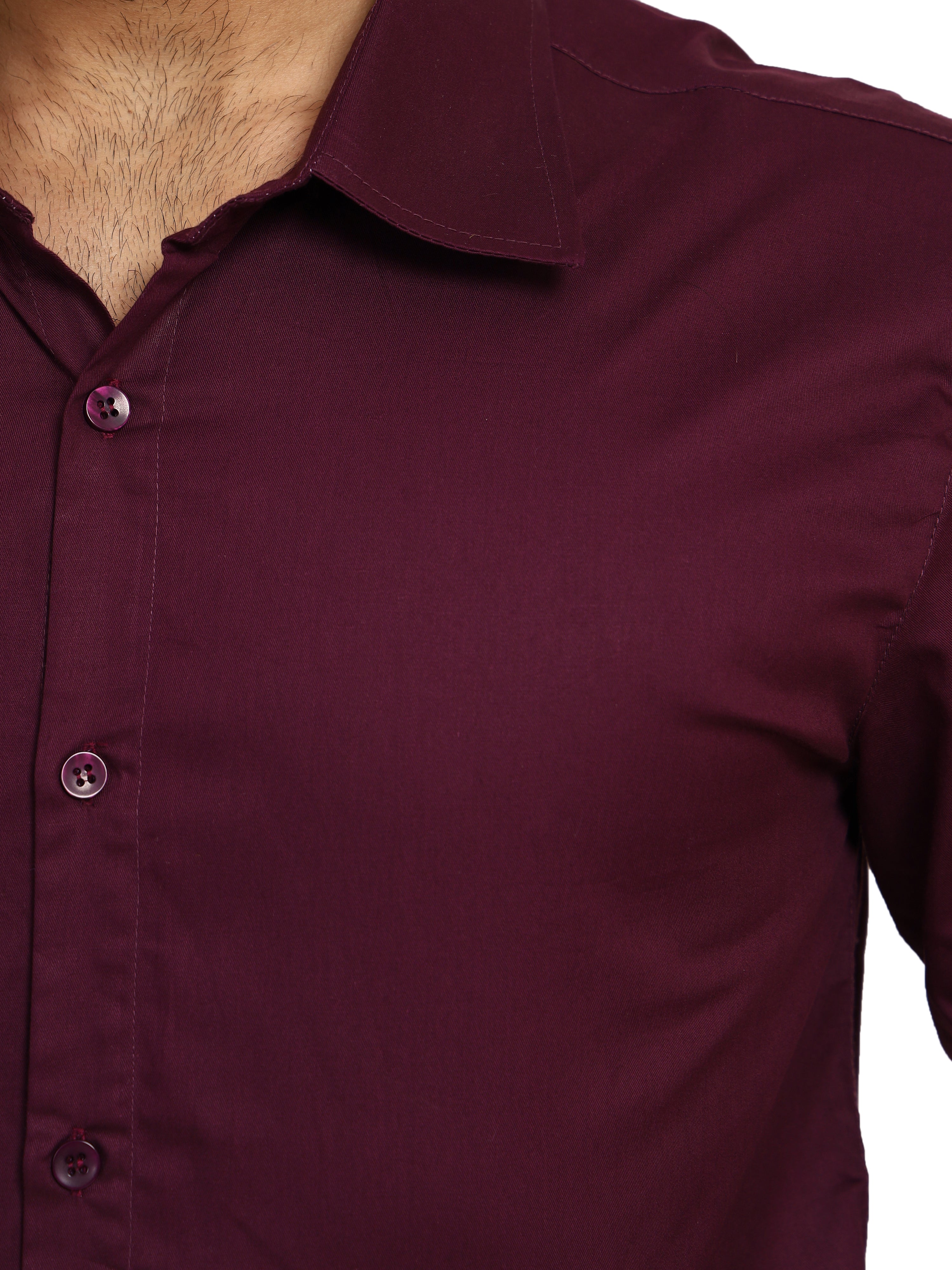 Formal Red Wine Shirt